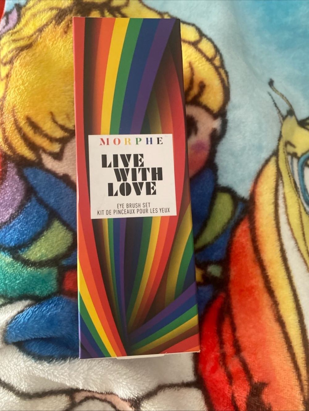 Morphe Live With Love Rainbow Eye Brush Set